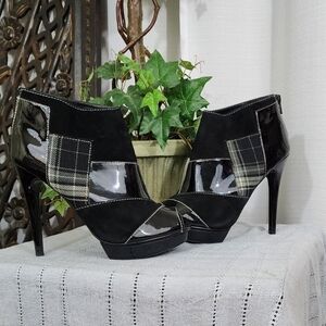 Black Patent Leather Heels